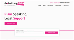 Desktop Screenshot of dealwithmyclaim.com